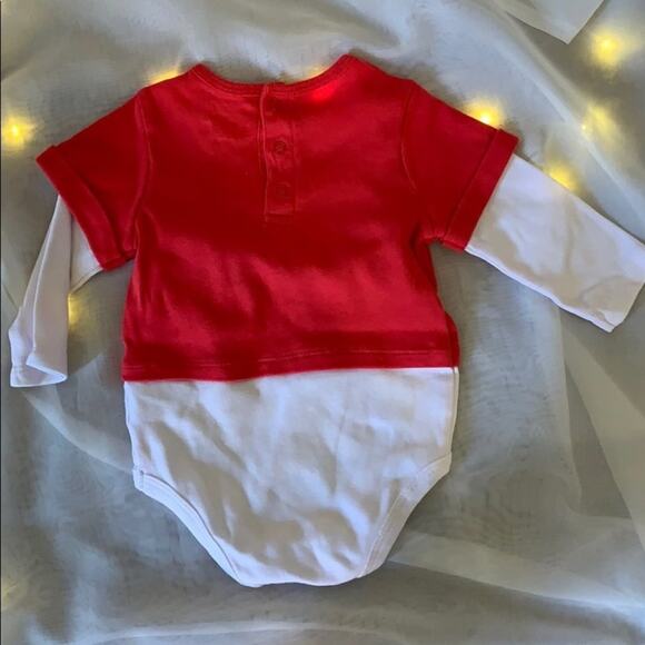 Hurley girls flower long sleeve snap crotch & back 6-9 months - Picture 3 of 3